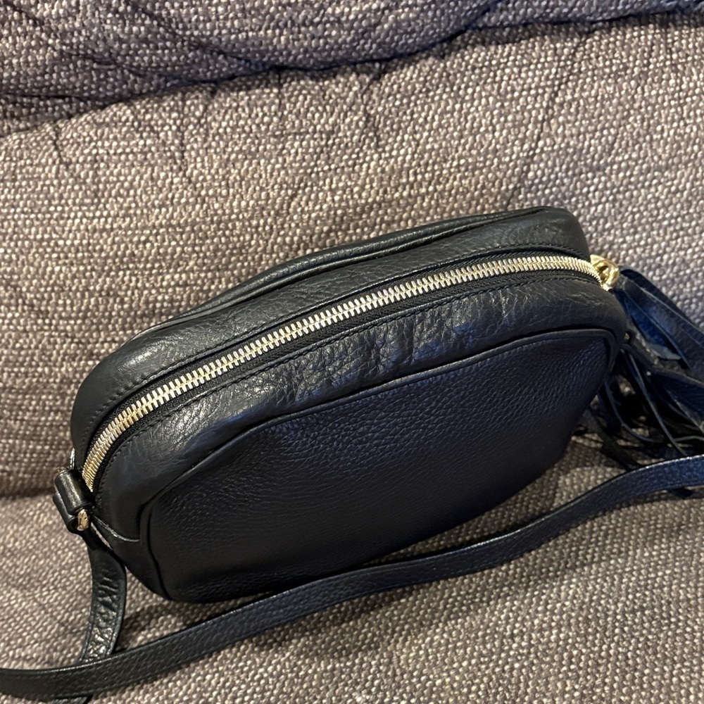 Gucci Soho Crossbody Bag- Black Leather - Picture 7 of 10